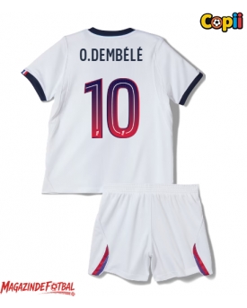 Paris Saint-Germain Ousmane Dembele #10 Echipament de Fotbal Replică 2026-27 Copii Deplasare (+ Șorturi)